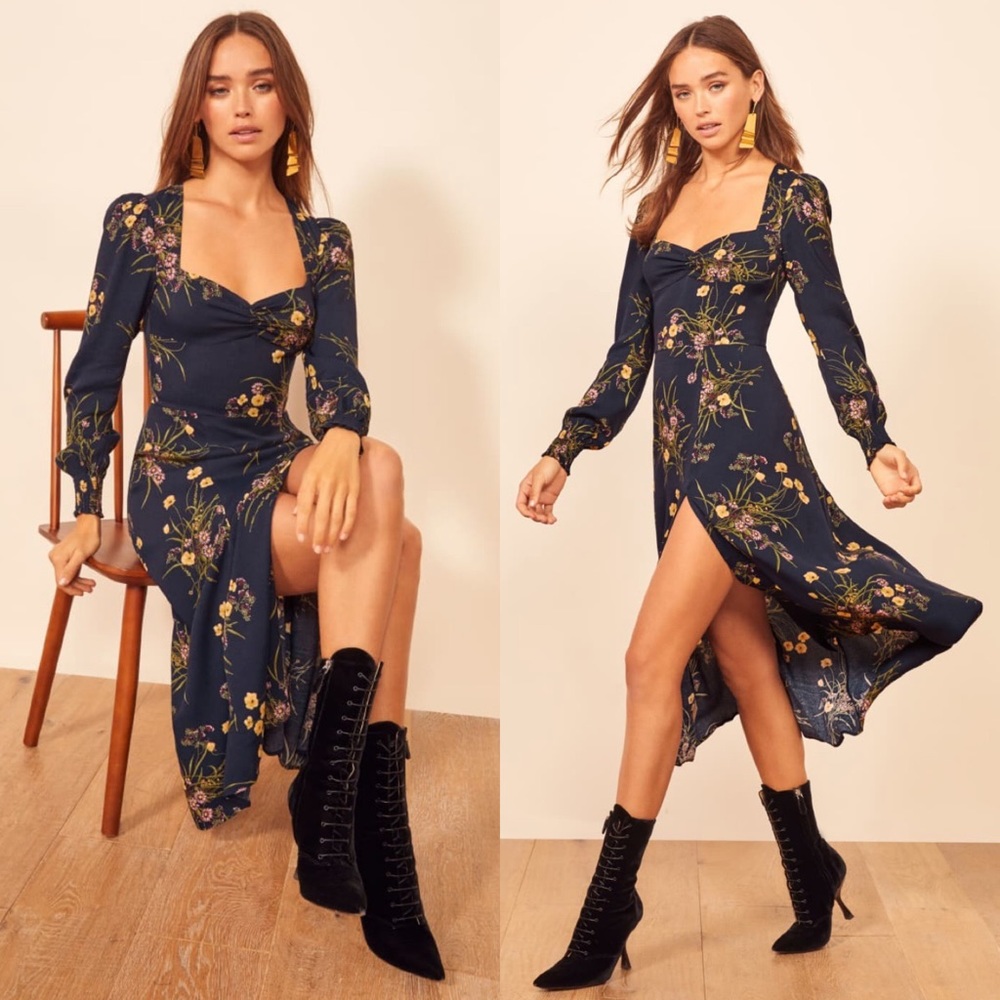 Reformation Wallflower Dress Mademoiselle
